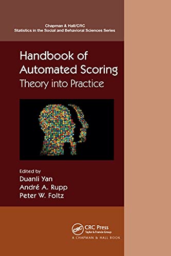 Imagen de archivo de Handbook of Automated Scoring: Theory into Practice a la venta por Blackwell's