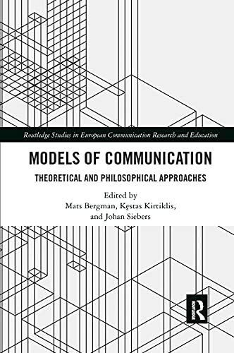 Imagen de archivo de Models of Communication a la venta por Blackwell's