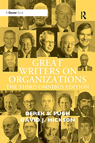 Imagen de archivo de Great Writers on Organizations a la venta por Lucky's Textbooks