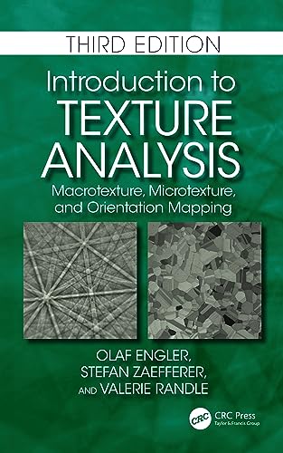 9781032189420: Introduction to Texture Analysis: Macrotexture, Microtexture, and Orientation Mapping