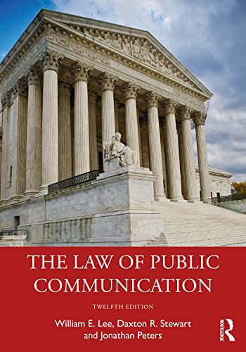 Beispielbild fr The Law of Public Communication zum Verkauf von Textbooks_Source