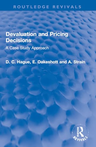 Beispielbild fr Devaluation and Pricing Decisions zum Verkauf von Blackwell's