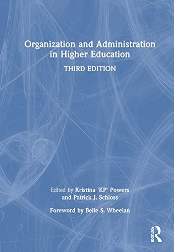 Stock image for Organization and Administration in Higher Education for sale by Blackwell's