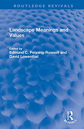 Beispielbild fr Landscape Meanings and Values zum Verkauf von Blackwell's