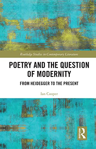 Beispielbild fr Poetry and the Question of Modernity zum Verkauf von Blackwell's