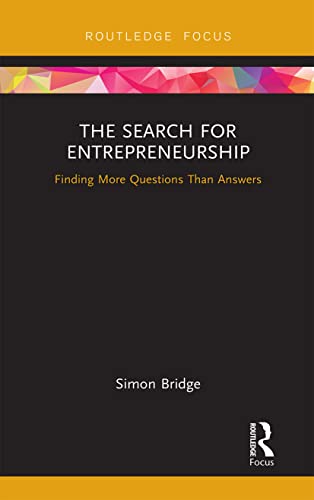 Beispielbild fr The Search for Entrepreneurship zum Verkauf von Blackwell's