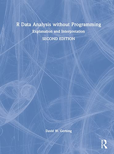 Beispielbild fr R Data Analysis Without Programming zum Verkauf von Blackwell's