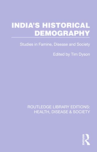 9781032244891: India's Historical Demography