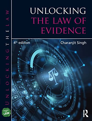 Beispielbild fr Unlocking the Law of Evidence zum Verkauf von Blackwell's