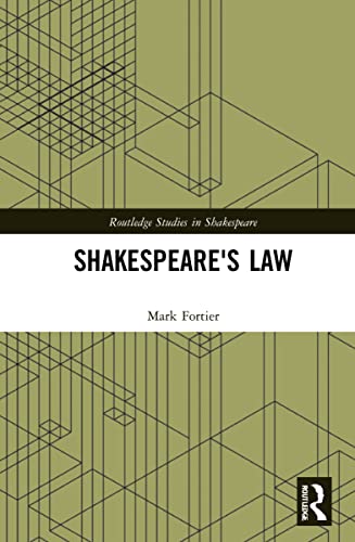 Imagen de archivo de Shakespeare's Law a la venta por Blackwell's