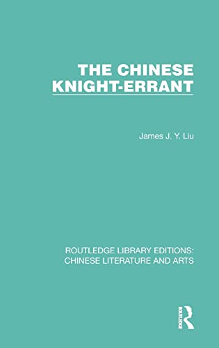9781032257792: The Chinese Knight-Errant: 8