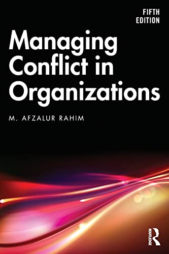 Imagen de archivo de Managing Conflict in Organizations a la venta por Blackwell's