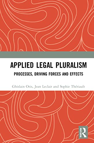 Beispielbild fr Applied Legal Pluralism zum Verkauf von Blackwell's