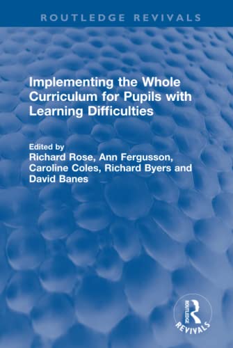 Beispielbild fr Implementing the Whole Curriculum for Pupils With Learning Difficulties zum Verkauf von Blackwell's