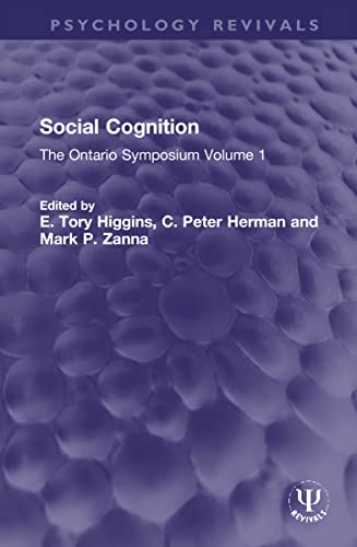 Stock image for Social Cognition Volume 1 for sale by Blackwell's