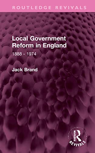 Beispielbild fr Local Government Reform in England zum Verkauf von Blackwell's
