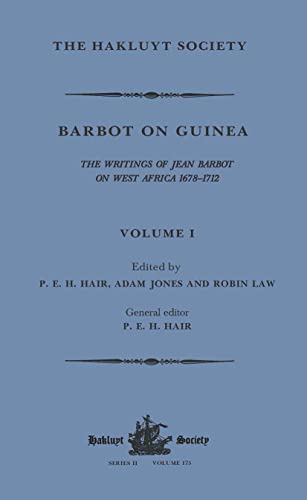 Beispielbild fr Barbot on Guinea. Volume I zum Verkauf von Blackwell's