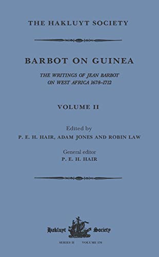 Beispielbild fr Barbot on Guinea. Volume II zum Verkauf von Blackwell's