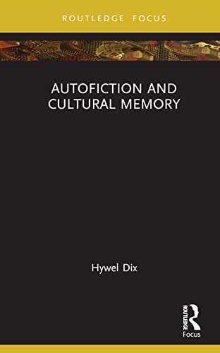 Stock image for Autofiction and Cultural Memory for sale by Blackwell's