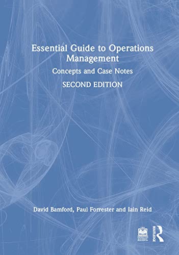 Stock image for Essential Guide to Operations Management: Concepts and Case Notes for sale by dsmbooks