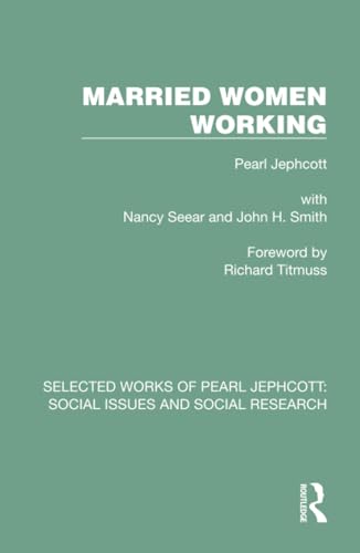 Stock image for Married Women Working for sale by GreatBookPrices