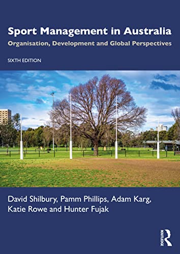 9781032330242: Sport Management in Australia: Organisation, Development and Global Perspectives