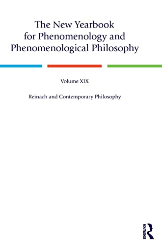 Beispielbild fr The New Yearbook for Phenomenology and Phenomenological Philosophy: Volume 19, Reinach and Contemporary Philosophy zum Verkauf von THE SAINT BOOKSTORE