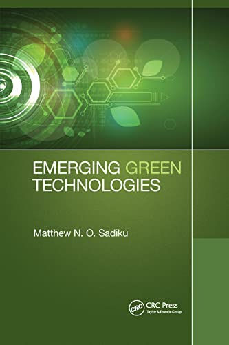 Beispielbild fr Emerging Green Technologies zum Verkauf von WorldofBooks