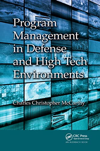 Beispielbild fr Program Management in Defense and High Tech Environments zum Verkauf von Blackwell's