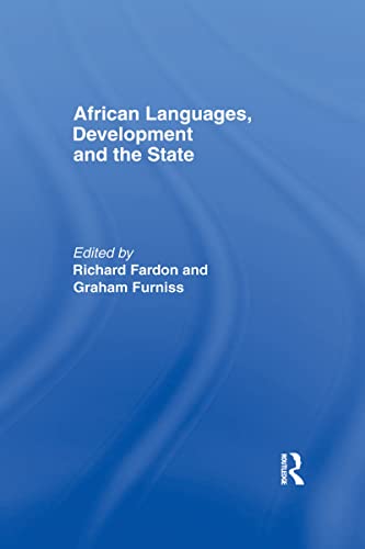 Stock image for African Languages, Development and the State for sale by GF Books, Inc.