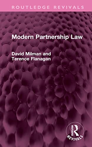 Stock image for Modern Partnership Law for sale by Blackwell's