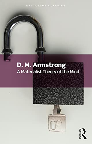 Beispielbild fr A Materialist Theory of the Mind zum Verkauf von Blackwell's