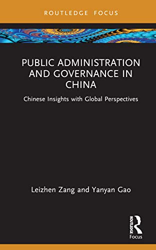 Beispielbild fr Public Administration and Governance in China zum Verkauf von Blackwell's