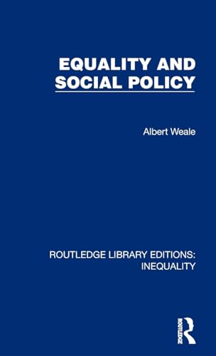 Beispielbild fr Equality and Social Policy zum Verkauf von Blackwell's