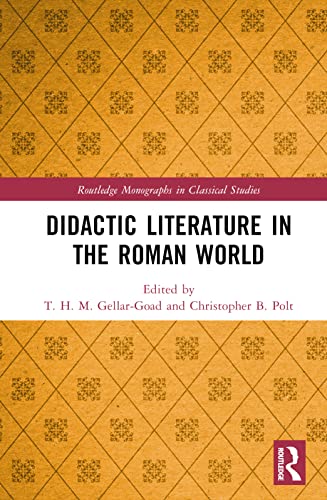 Stock image for Didactic Literature in the Roman World (Hardcover) for sale by Grand Eagle Retail