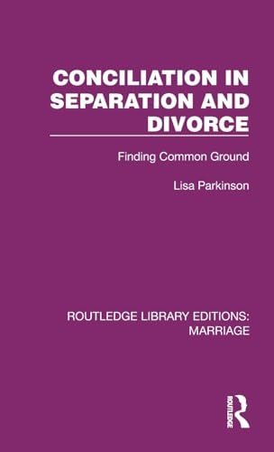 Stock image for Conciliation in Separation and Divorce for sale by Blackwell's