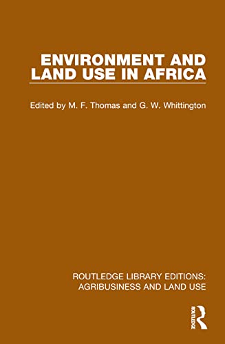 Beispielbild fr Environment and Land Use in Africa zum Verkauf von Blackwell's