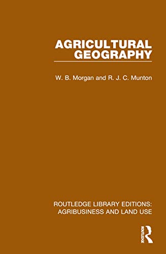 Beispielbild fr Agricultural Geography zum Verkauf von Blackwell's