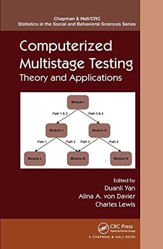 Imagen de archivo de Computerized Multistage Testing: Theory and Applications a la venta por THE SAINT BOOKSTORE