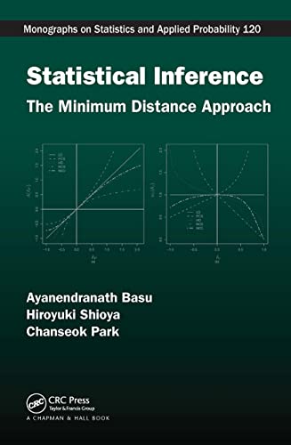 9781032477633: Statistical Inference: The Minimum Distance Approach (Chapman & Hall/CRC Monographs on Statistics and Applied Probability)