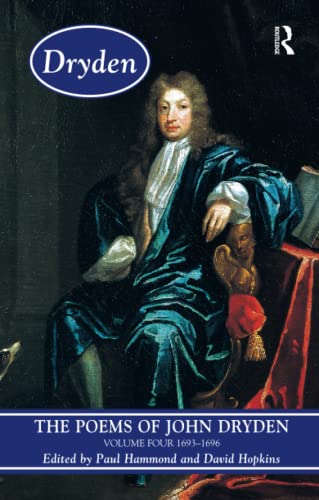 9781032477954: The Poems of John Dryden: Volume Four: 1686-1696 (Longman Annotated English Poets)