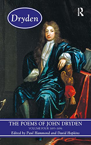 9781032477954: The Poems of John Dryden: Volume Four (Longman Annotated English Poets)