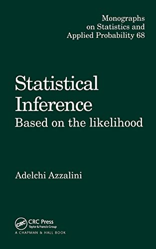 Beispielbild fr Statistical Inference Based on the Likelihood : Based on the Likelihood zum Verkauf von GreatBookPrices