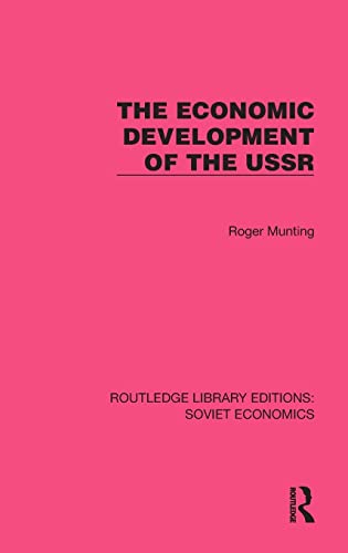 Stock image for The Economic Development of the USSR for sale by Blackwell's