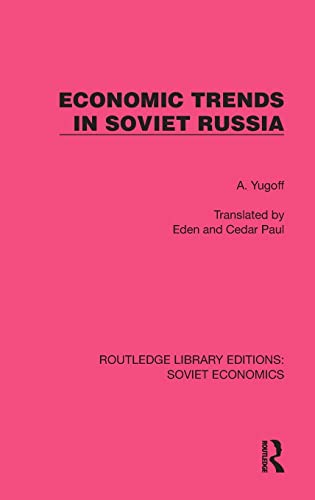 Stock image for Economic Trends in Soviet Russia (Hardcover) for sale by Grand Eagle Retail