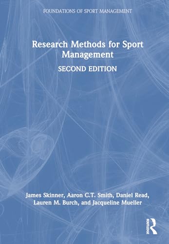 Imagen de archivo de Research Methods for Sport Management (Foundations of Sport Management) a la venta por California Books