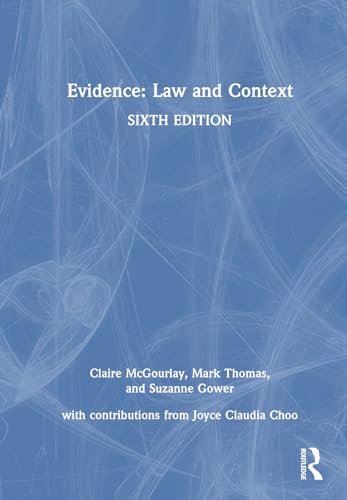 Stock image for Evidence: Law and Context for sale by Revaluation Books