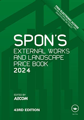 Stock image for Spon's External Works and Landscape Price Book 2024 for sale by GreatBookPricesUK
