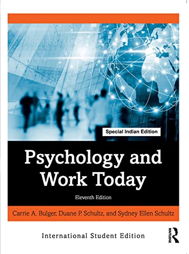 Stock image for PSYCHOLOGY AND WORK TODAY 11TH EDITION for sale by Universal Store