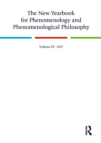 Beispielbild fr The New Yearbook for Phenomenology and Phenomenological Philosophy. Volume 15 zum Verkauf von Blackwell's